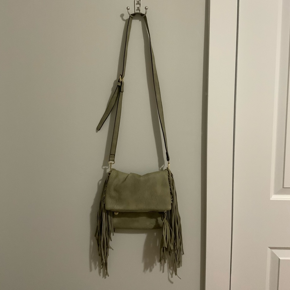 Trendy Olive Green Crossbody Purse